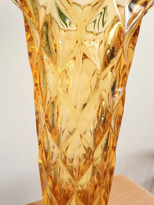 Vintage crystal vase