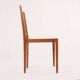 Two elegant Werkstätte Hagenauer M006 chairs by Julius Jirasek, Austria, 1930.
