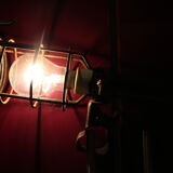 Old atrow walking lamp