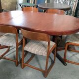 Chairs and table vintage Baumann