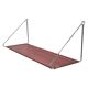 Wall rack 0  Pilastro by Tjerk Reijenga red perforated red wall rack 1960