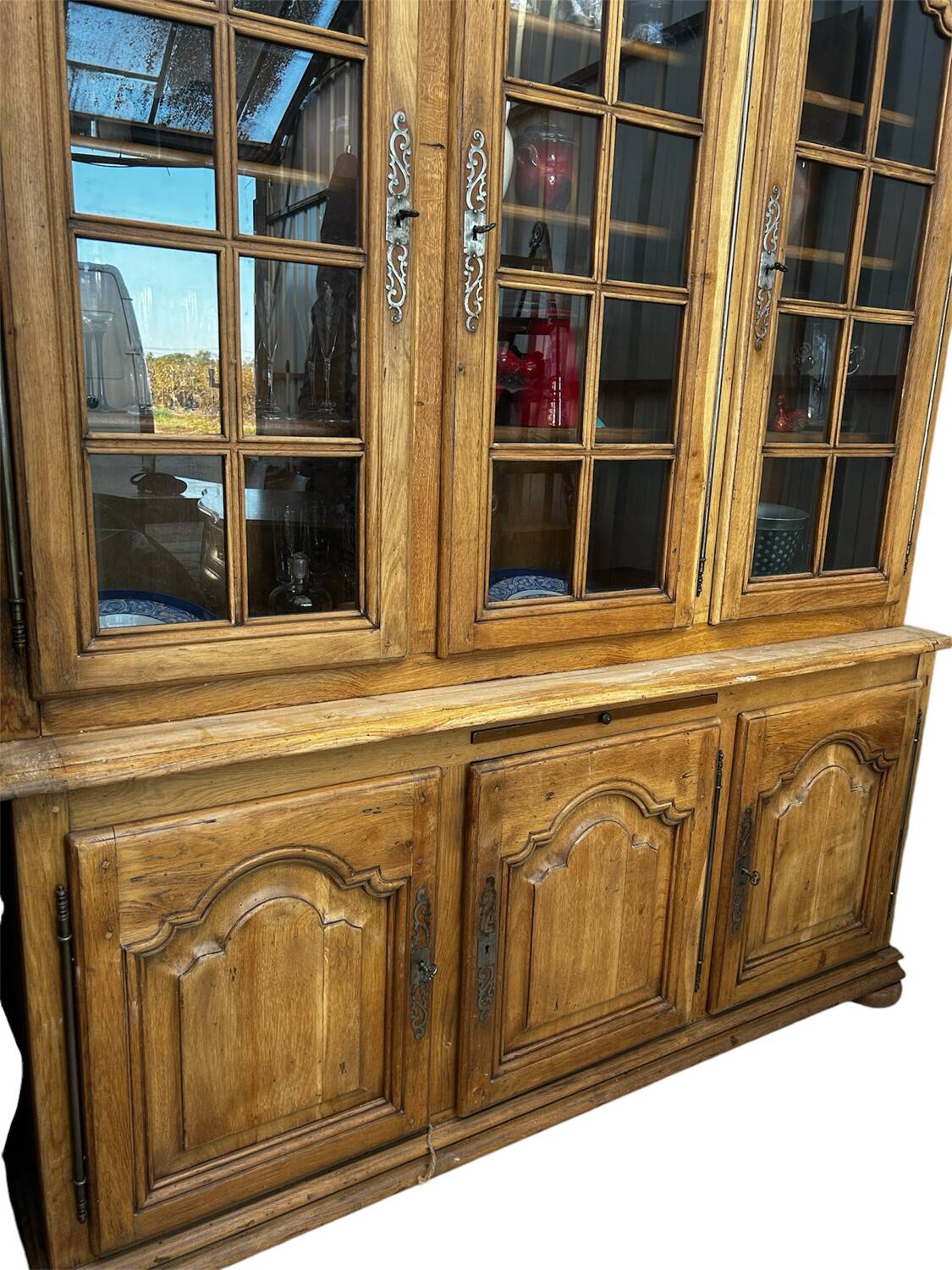 Restored Solid Oak Dresser - Beautiful Natural Patina