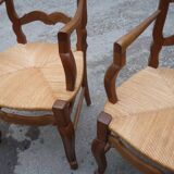 Paire de fauteuils de style Louis XV