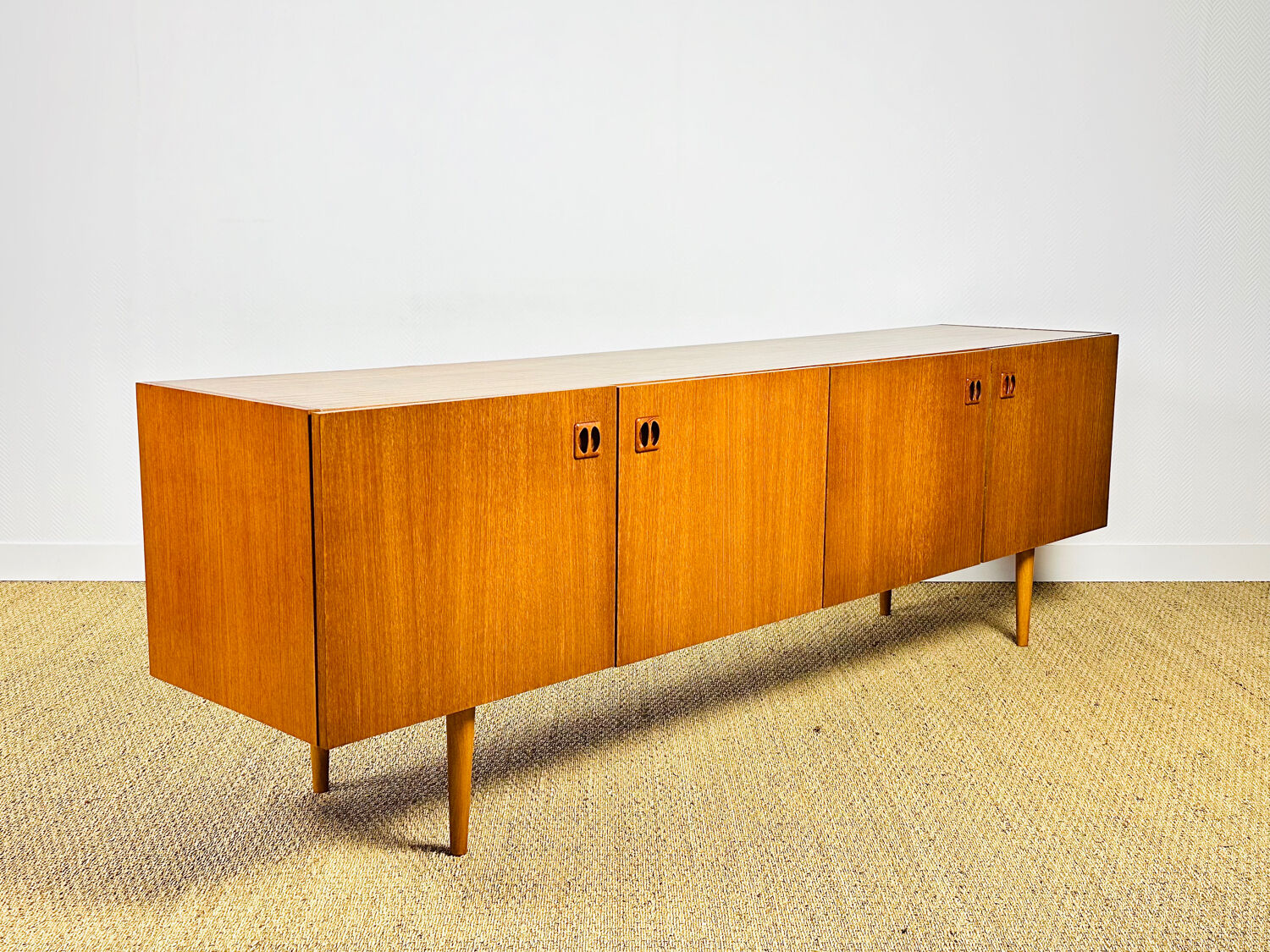 Scandinavian teak sideboard from the 1960s.