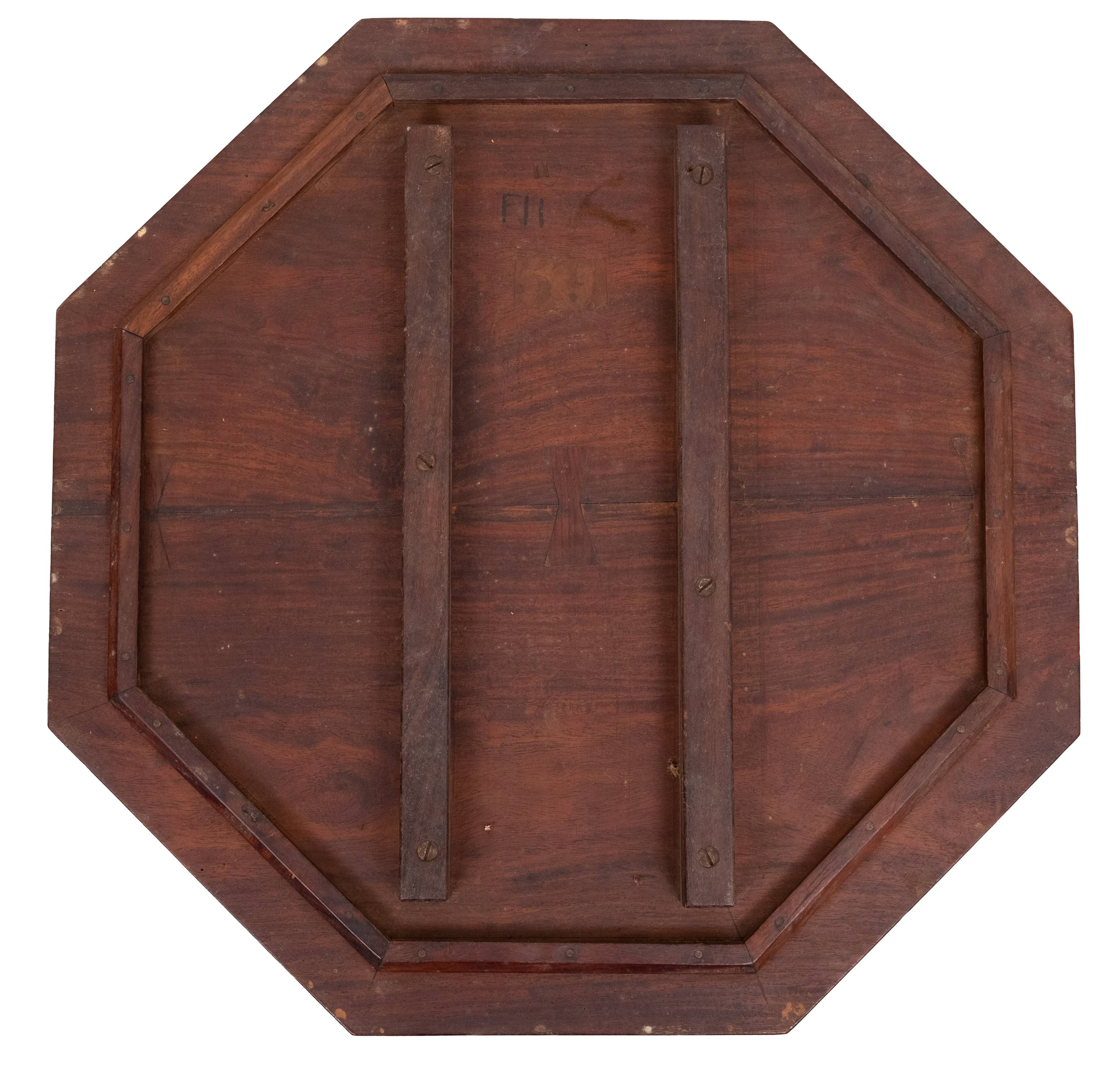 Fabulous Hoshiarpur Anglo Indian brass inlaid hardwood occasional coffee ta