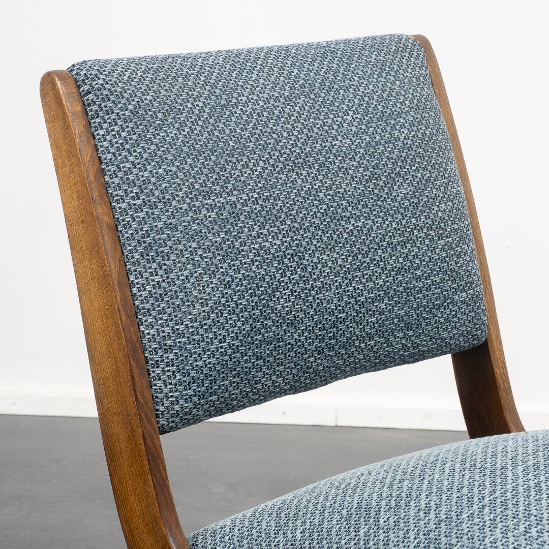 Fauteuil vintage année 50 refait à neuf, dispo 2