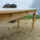 Solid oak farmhouse table 220 X 80 cm