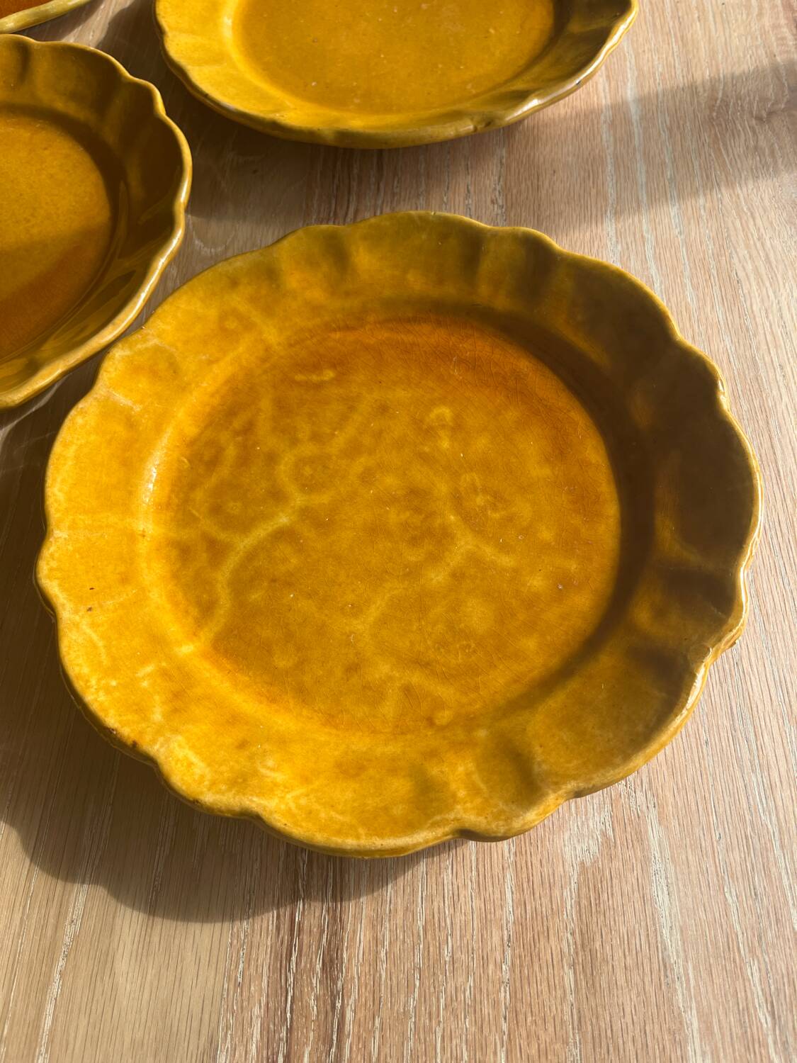 Set of 6 Aegitna Vallauris dinner plates