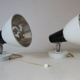 2 Philips wall sconces, 1960s-70s