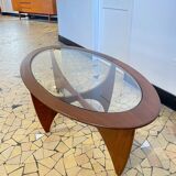 Astro oval coffee table  Victor Wilkins