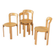 1970s Dining chairs, Model 2100, Bruno Rey