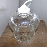 Glass hanging lamp