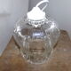 Glass hanging lamp