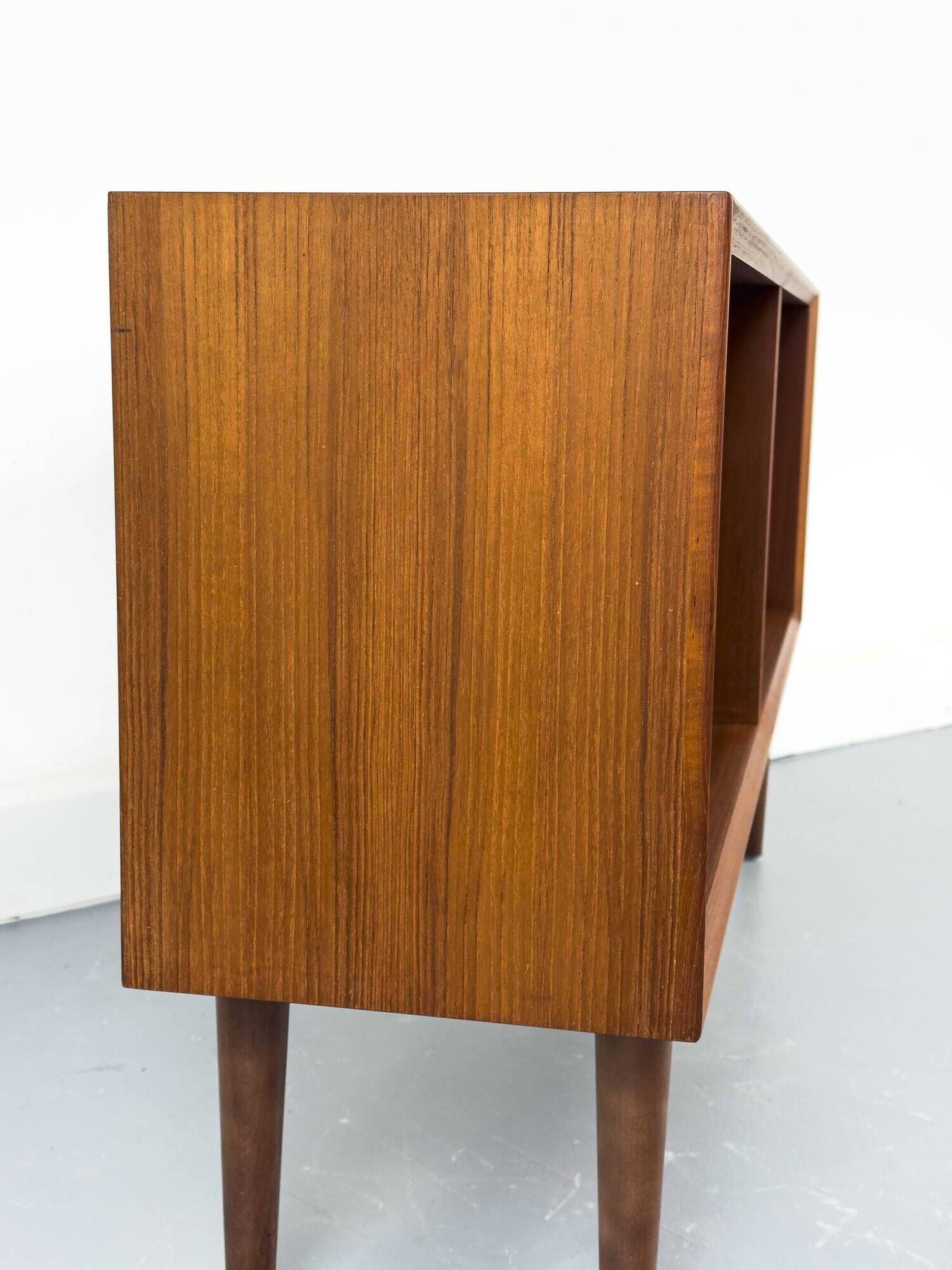 Low Teak Shelf from Brouer Furniture Factory, 1960s
