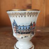 Lot de 5 tasses mazagrans mugs porcelaine vintage