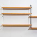 Étagère string en teck. Années 60