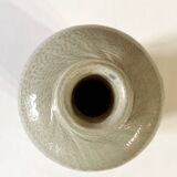 Small glazed stoneware bottle