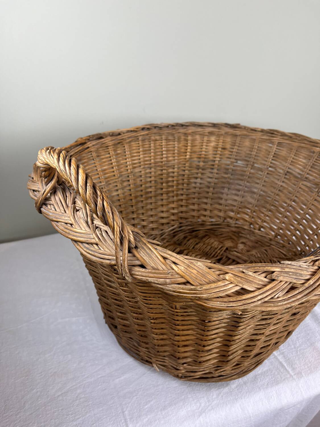 Large antique basket