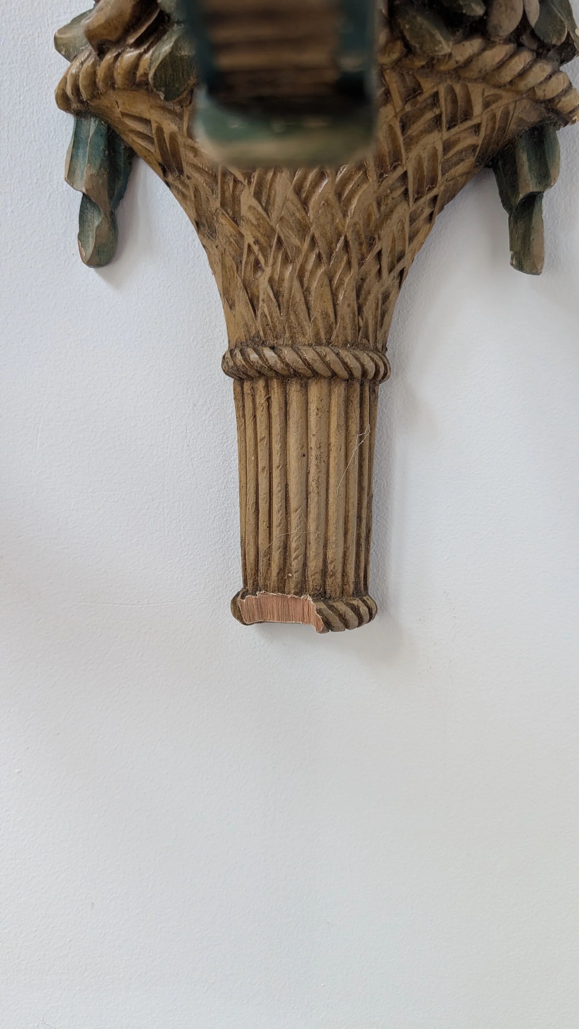 Pair of decorative wall sconces