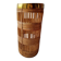 Brass and rattan umbrella stand 1970