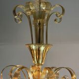 Venetian chandelier in Murano glass circa 1940