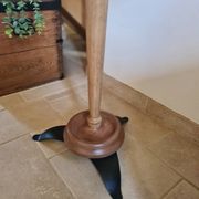 Vintage pedestal table or side table