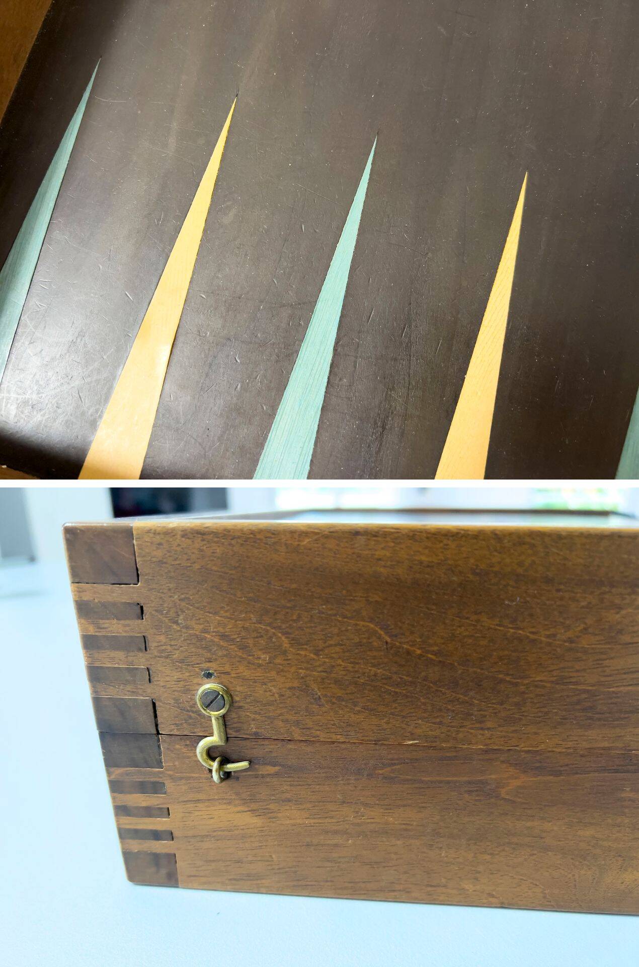 Jeu de jacquet (backgammon) et échec ancien