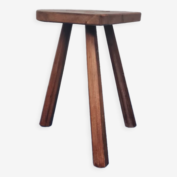 Tabouret de traite tripode