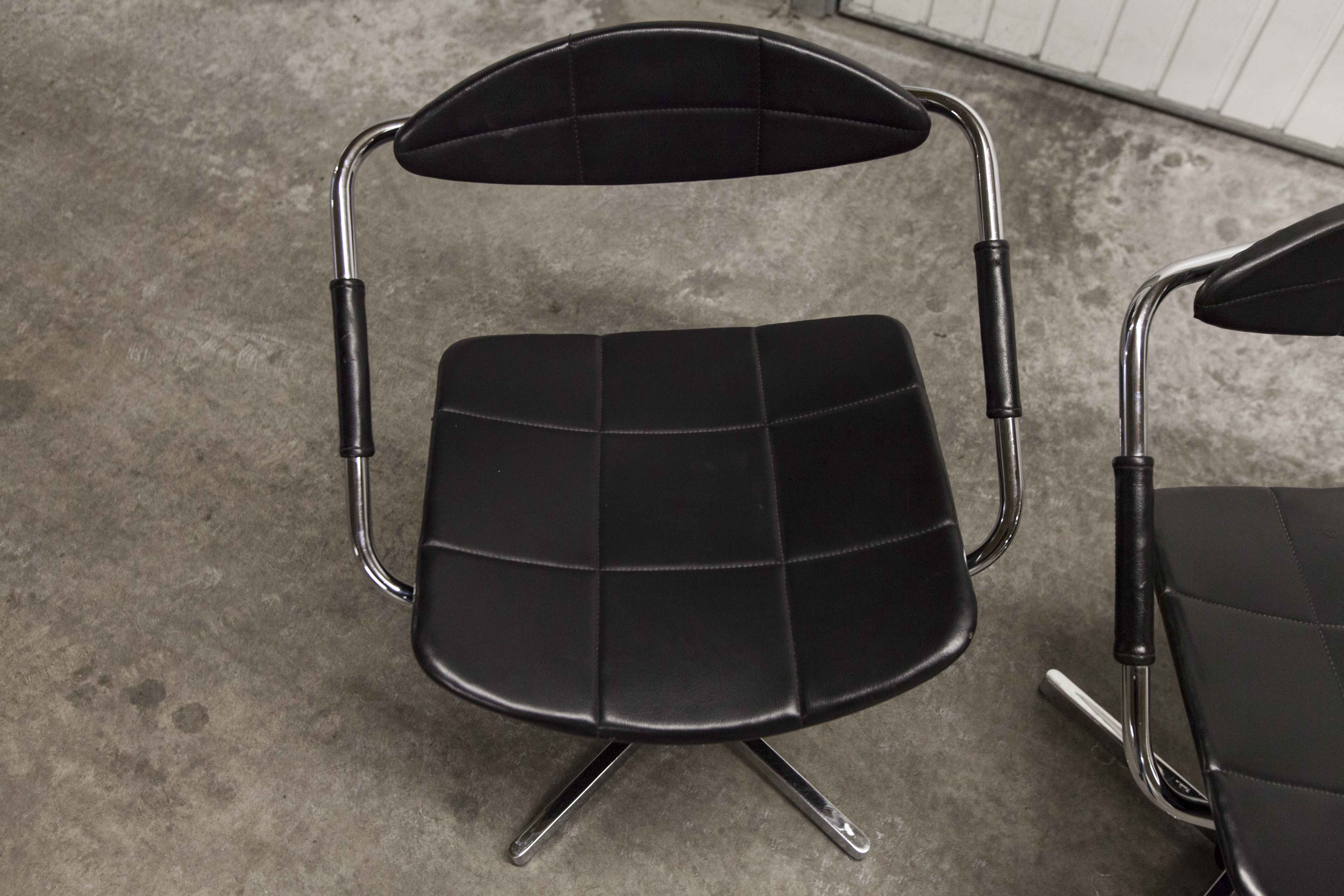 Set of 4 chairs armchairs Steiner model unesco 1962