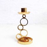 Vintage brass candle holder