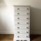 Renovated old wooden chest of drawers