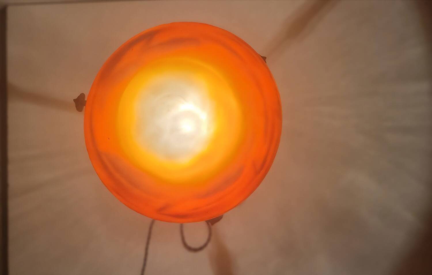 Lampe en verre- art nouveau