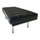 Barcelona black full grain bench