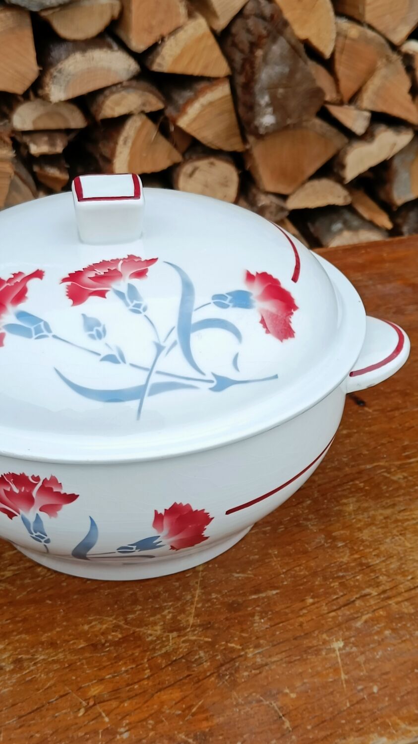 Soupière moulin des loups modèle œillet