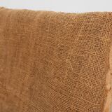 18th-Century Belgian Baroque Armchair in Wood and Leather, Louis XIV Period