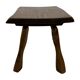 Vintage wooden side table small table wabi sabi natural design