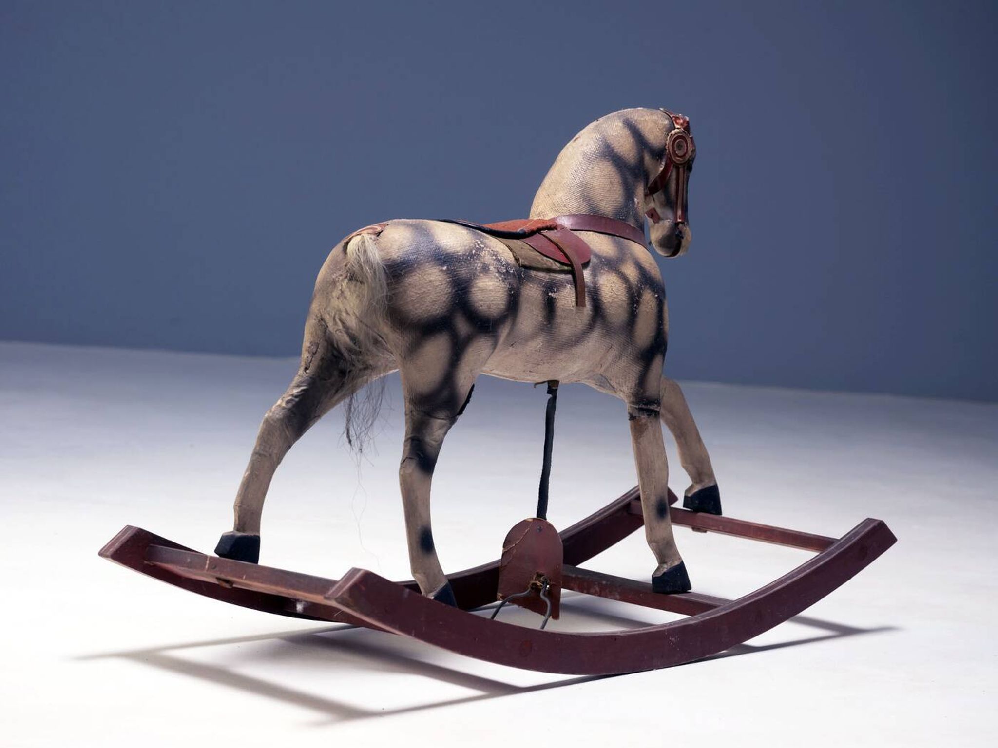 Antique Rocking Horse, 1940s, Czechoslovakia