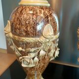 Jasper earthenware vases of Apt by Léon Sagy