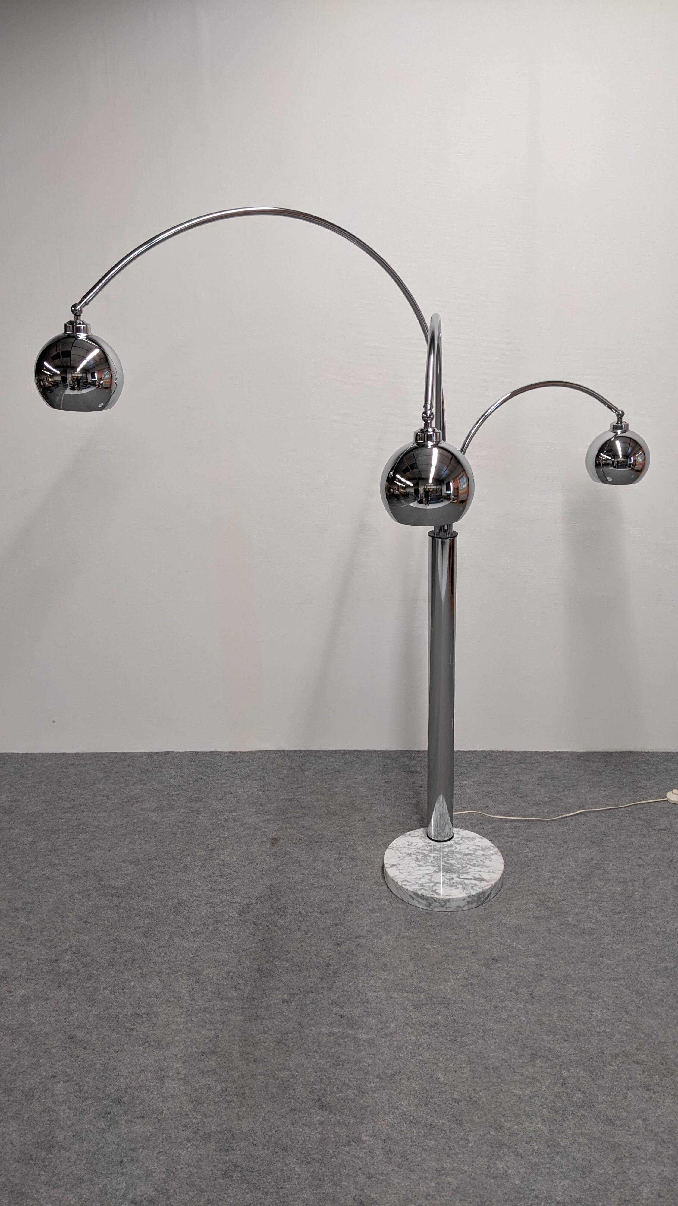 Lampadaire "Muguet" Space Age de Goffredo Reggiani, années 60-70