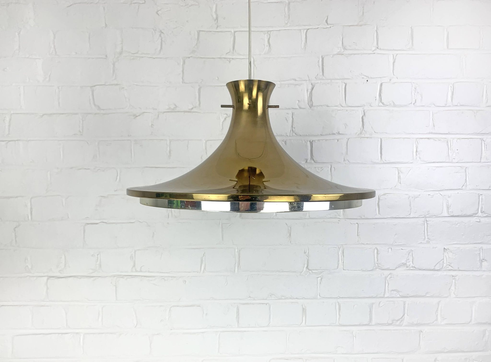 Vintage Scandinavian pendant light, Rex Lennart for Ikea, Sweden 1971