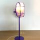 Bobbi lamp - rainbow collection - purple - upcycling