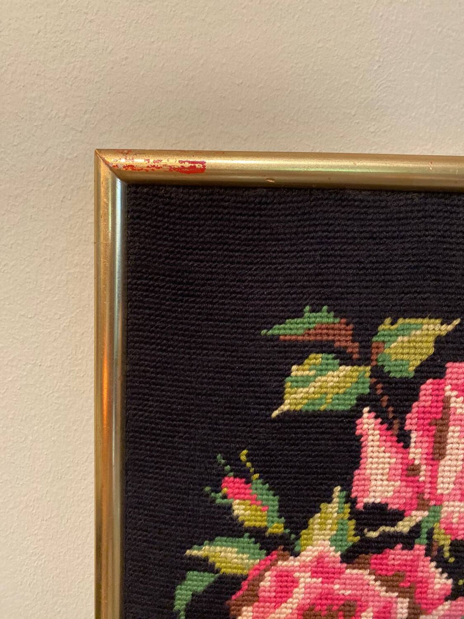 Tapisserie décoration rose