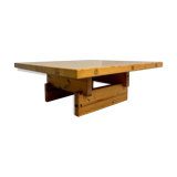 Pine coffee table "Kvadrat" design Wilhelmsson Andersson and Söner