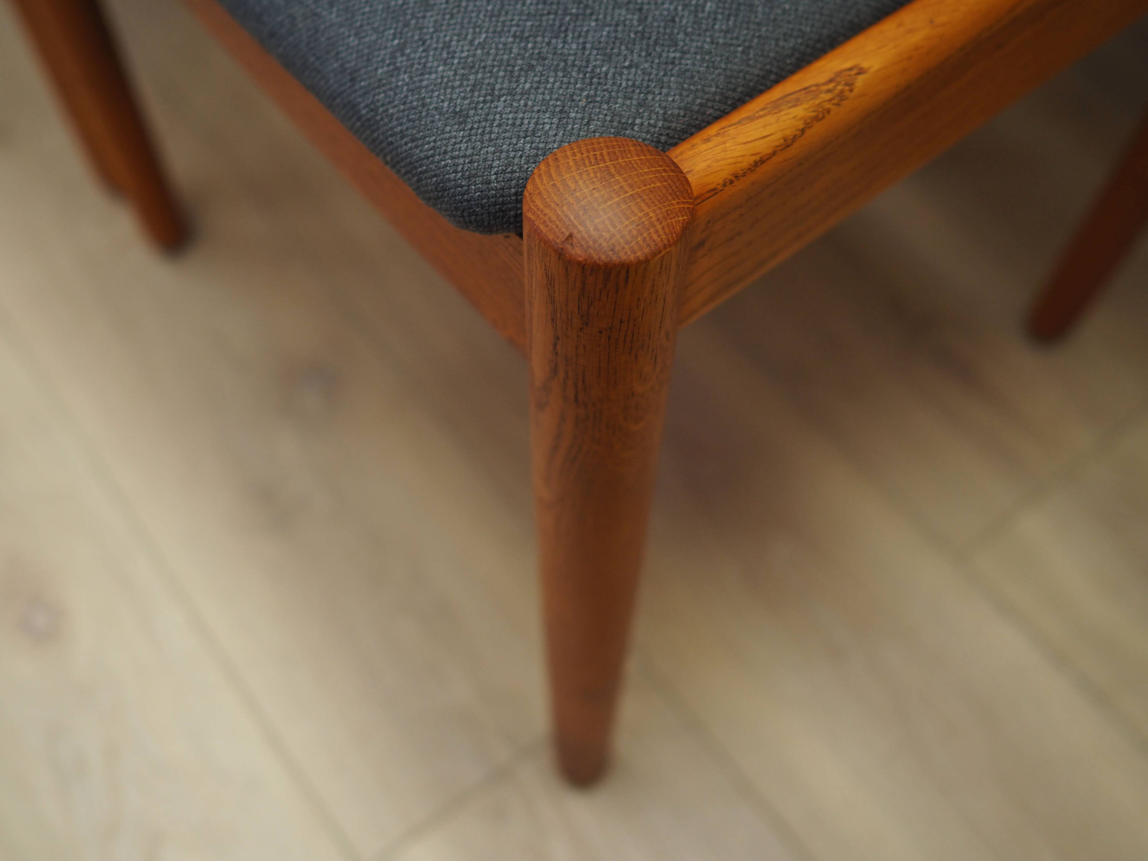 Set of six teak chairs, Danish design, 1970s, designer: Poul M. Volther