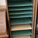 Secretary and curtain file set