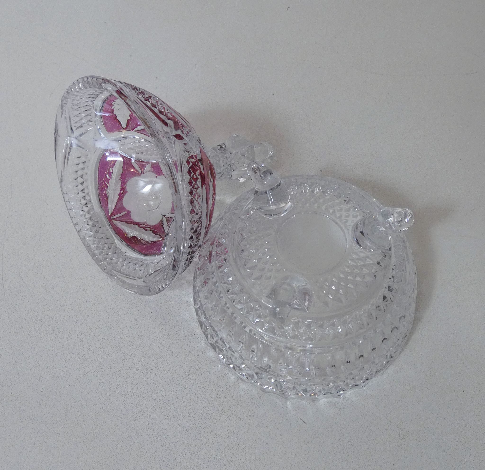 Bonbonnière en cristal