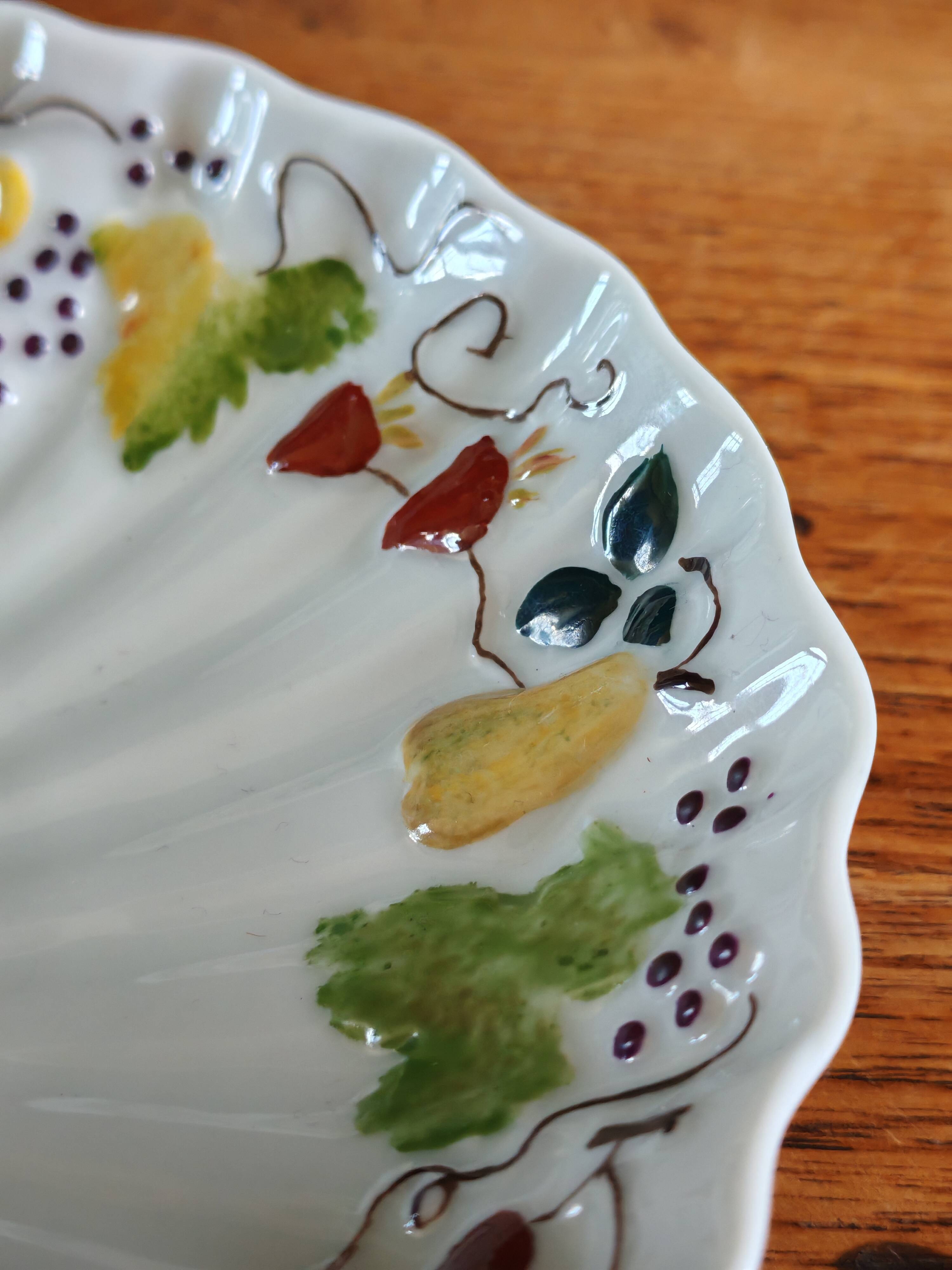 Philippe Deshoulières Limoges shell dish