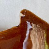 Empty Vallauris leaf-shaped pocket