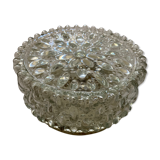 Glass ceiling light circa 60