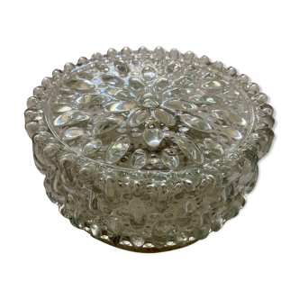 Glass ceiling light circa 60